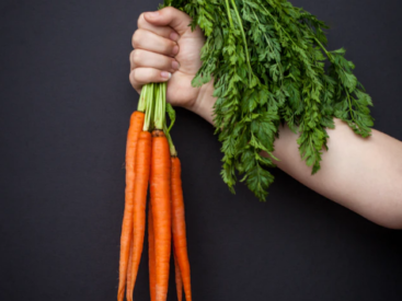 vegan organic low histamine carrots