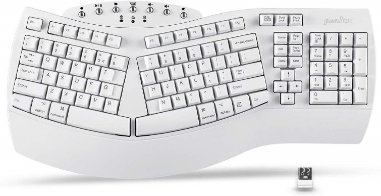 Ergonomic keyboard for work from home