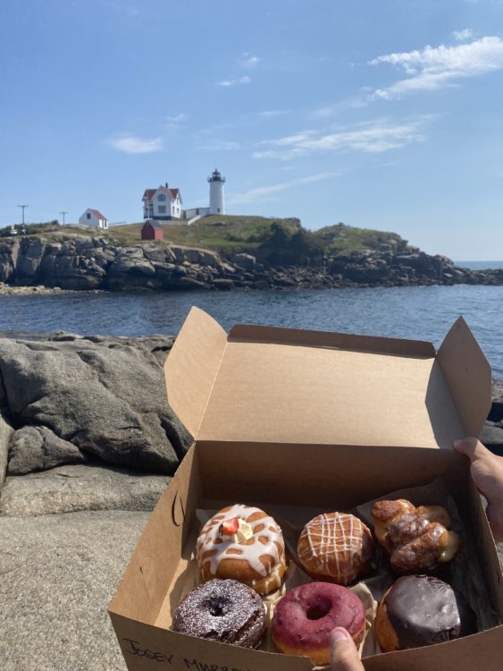 Nubble Light Vegan Donuts - Vegan Trip Maine